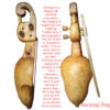 White Medium Folk Sarangi - Image 2