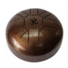 OM UFO Drum Tongue, Chakra hand Pan Drum, sacred sound, Bronze