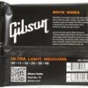 Gibson Gear Brite Wires Electric Guitar Strings Ultra Light 9-42 - Image 3