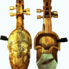 25'' Temple Carving Sarangi