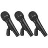 Behringer ULTRAVOICE XM1800S Dynamic Cardioid Vocal Microphones, 3-Pack - Image 2