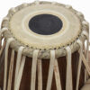Tabla Drum Set - Buy 3KG Silver Painted Bayan, Finest Dayan with Book, Hammer, Cushions & Cover (PDI-EA) - Image 3