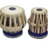 Tabla Drum Set - Buy 3KG Silver Painted Bayan, Finest Dayan with Book, Hammer, Cushions & Cover (PDI-EA)