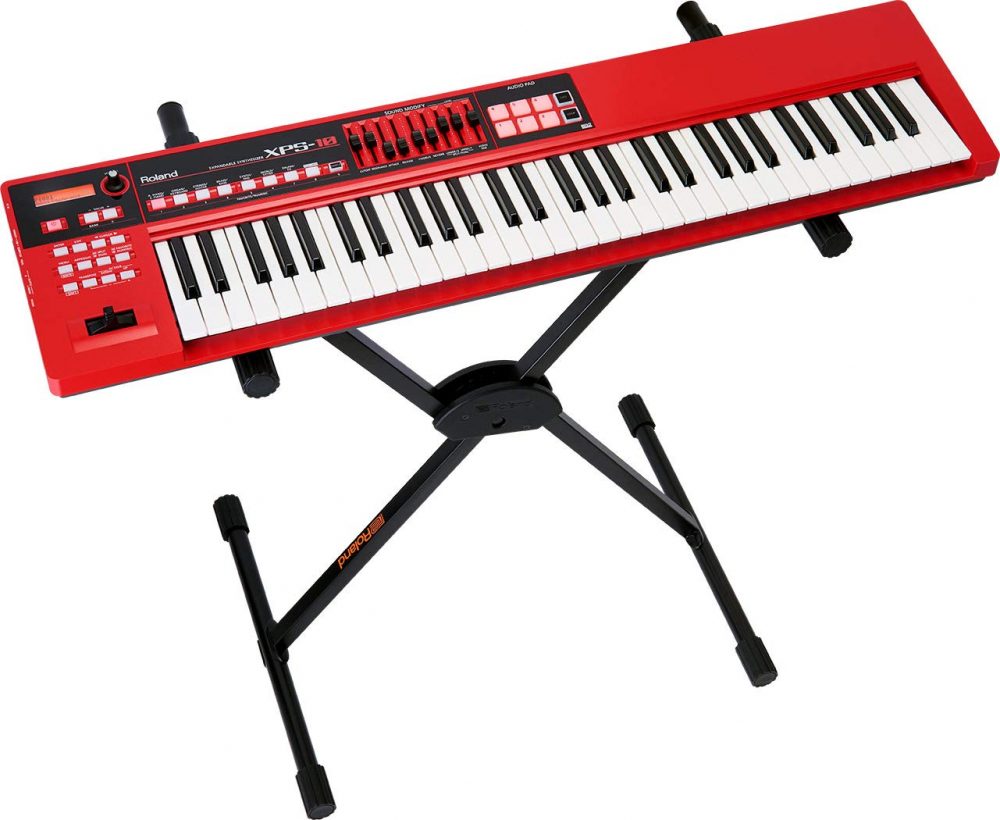 Roland XPS-10 Expandable Synthesizer Pro Keyboard Red Color - Music