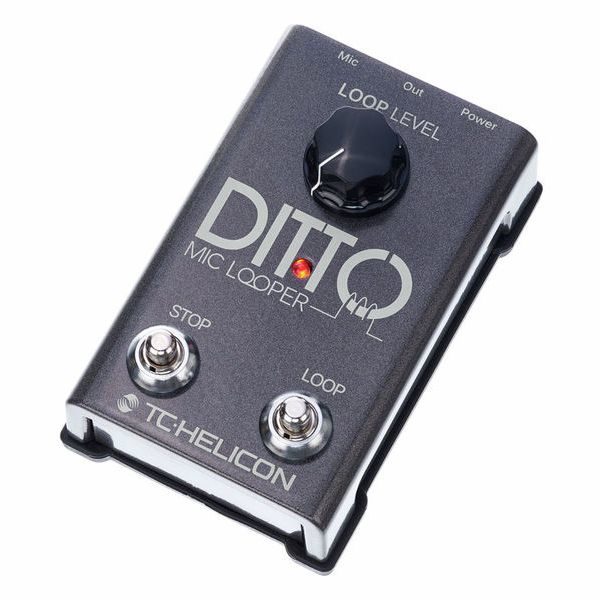 buis Boek titel TC Helicon EQ Effects Pedal (Ditto MIC Looper) - Nepal Music Gallery