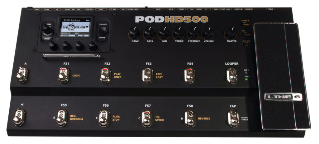 Line 6 POD HD500X Overview and Demo | UniqueSquared.com
