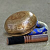 4 Inch Hand Casting Five Form Buddha Meditation Singing Bowls - Image 3