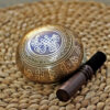 4 Inch Hand Casting Five Form Buddha Meditation Singing Bowls - Image 4
