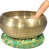 5 Gold Tibetan Meditation Yoga Singing Bowl - Image 3