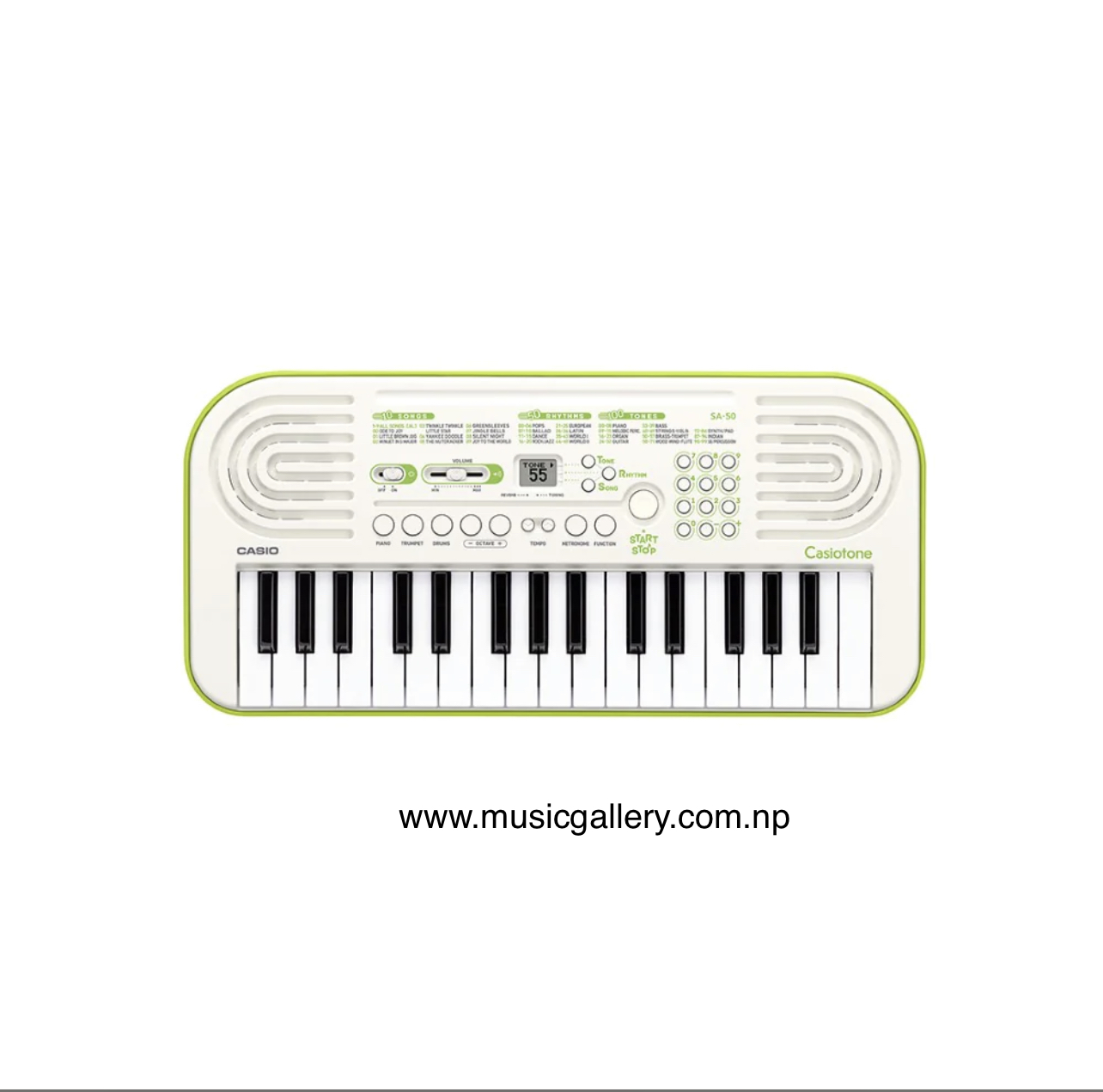 Casio SA-50 Casiotone 32 Key Kids Mini Portable Keyboard Nepal Music  Gallery