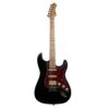 SQOE SEST-250 WH Strat Style HSS Electric Guitar - Image 2