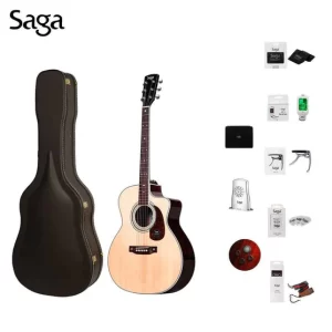 Guitar Acoustic Saga A1GCRE  Pro